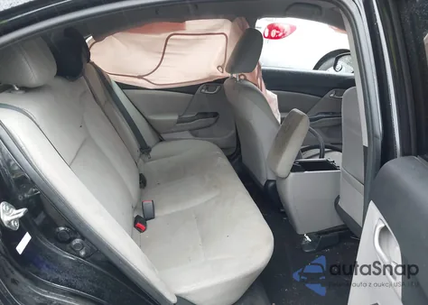 2013 Honda Civic Lx из США, поврежденный, VIN 2HGFB2F51DH561264